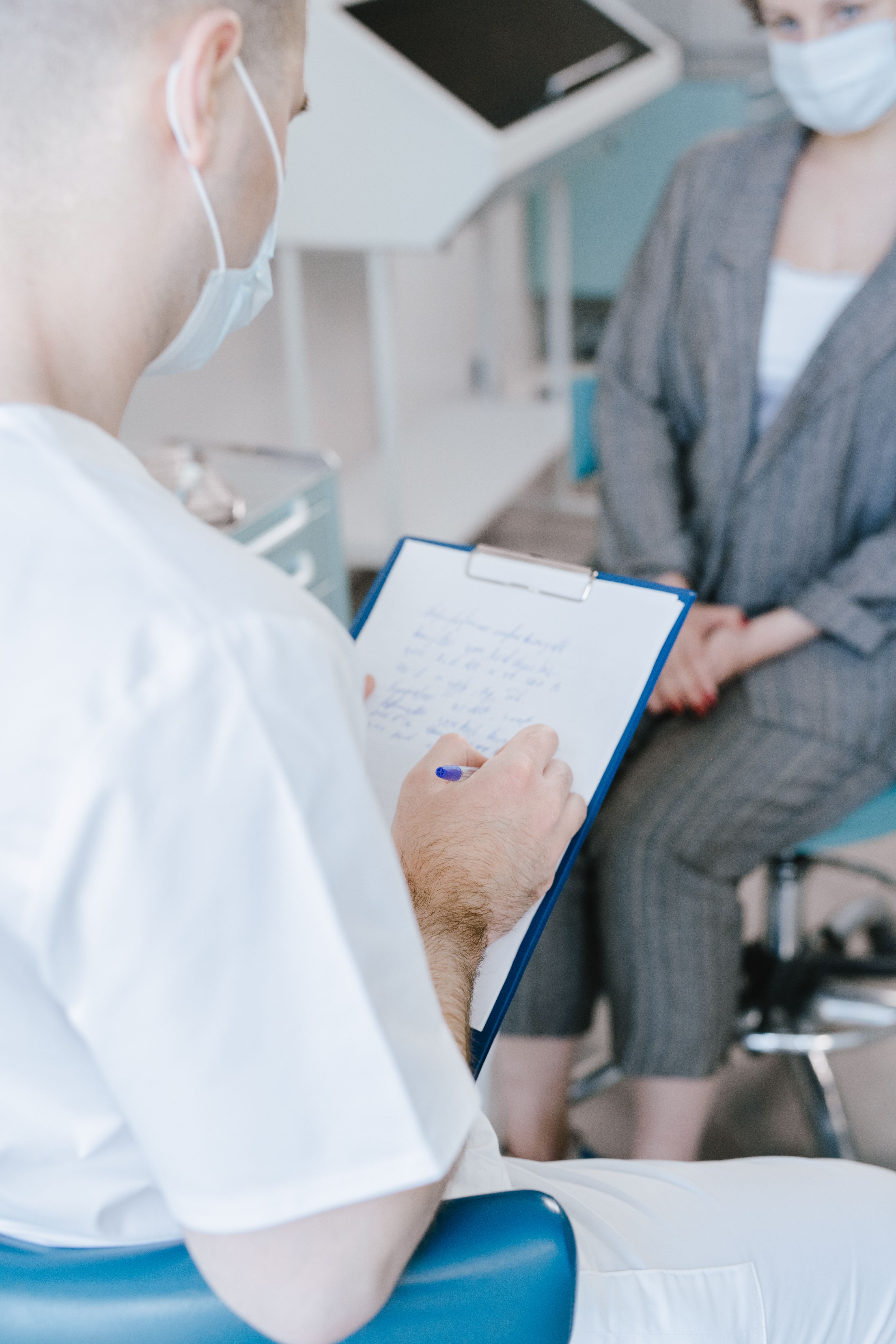 A calm doctor consultation — the part that matters