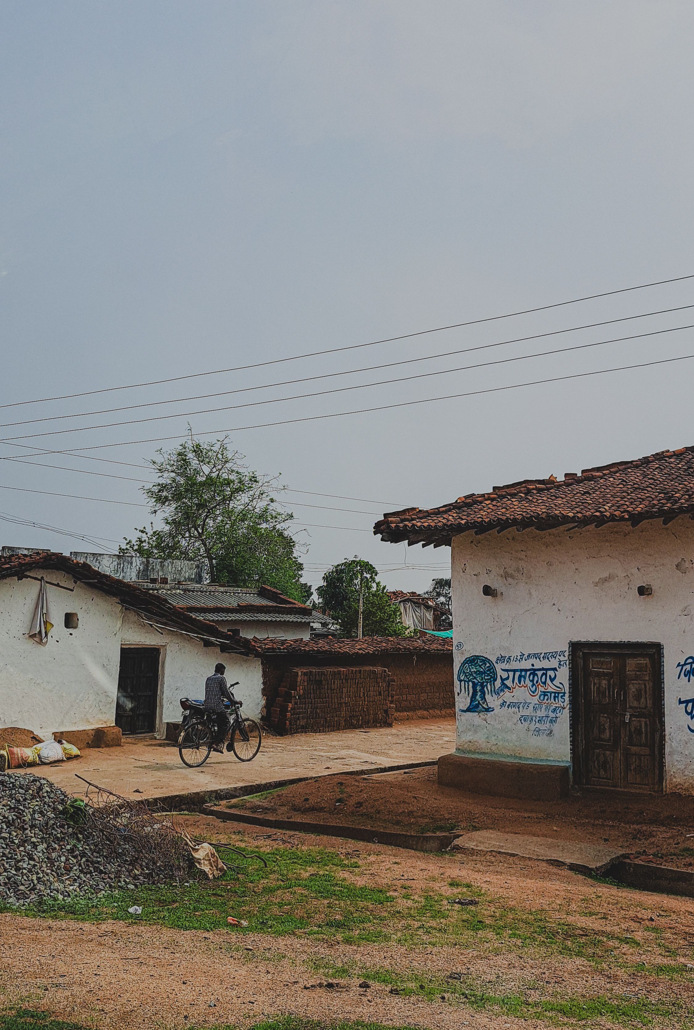 A village in rural Bharat — reached through ASHA workers and IVR